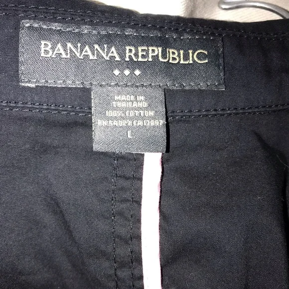 Banana Repúblic black belted jacket L - Picture 6 of 8